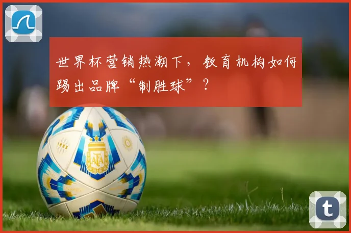 世界杯营销热潮下，教育机构如何踢出品牌“制胜球”？